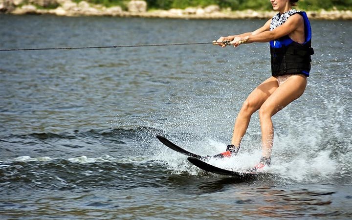 водные лыжи фото