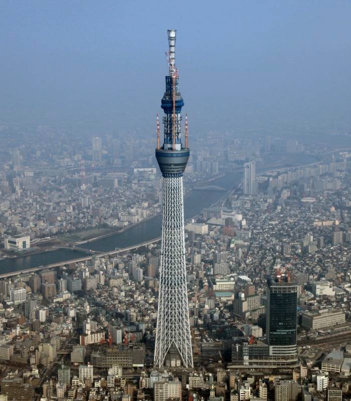 телевизионная башня токио tokyo skytree фото
