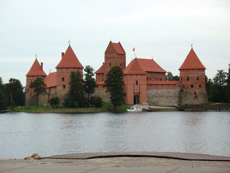 тракайский замок литва фото