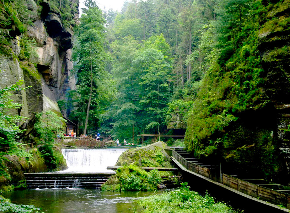 национальный парк богемская швейцария фото