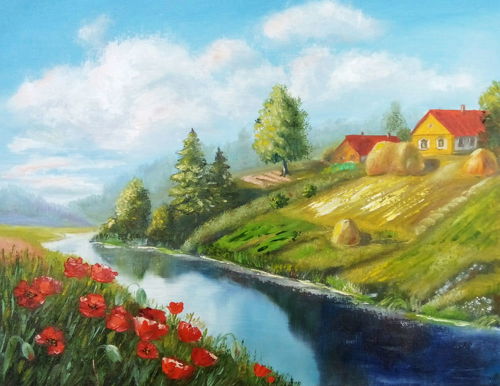 пейзажи картины фото