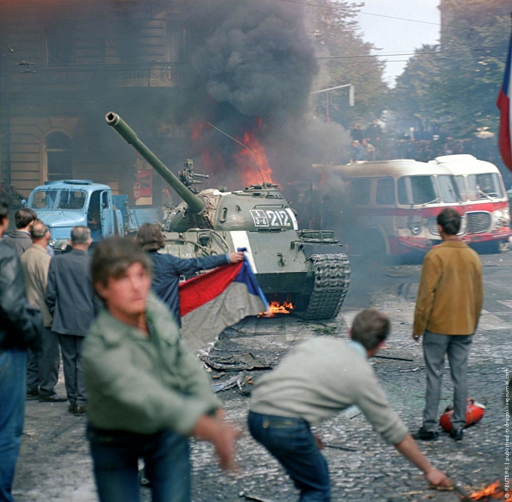 операция дунай чехословакия 1968 г фото