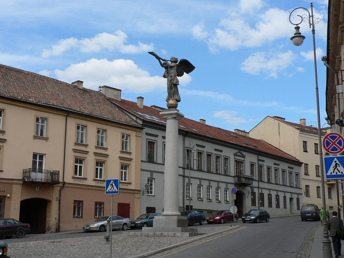 вильнюс республика ужупис ангел фото