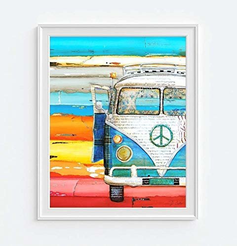 vw t2 хиппи фото
