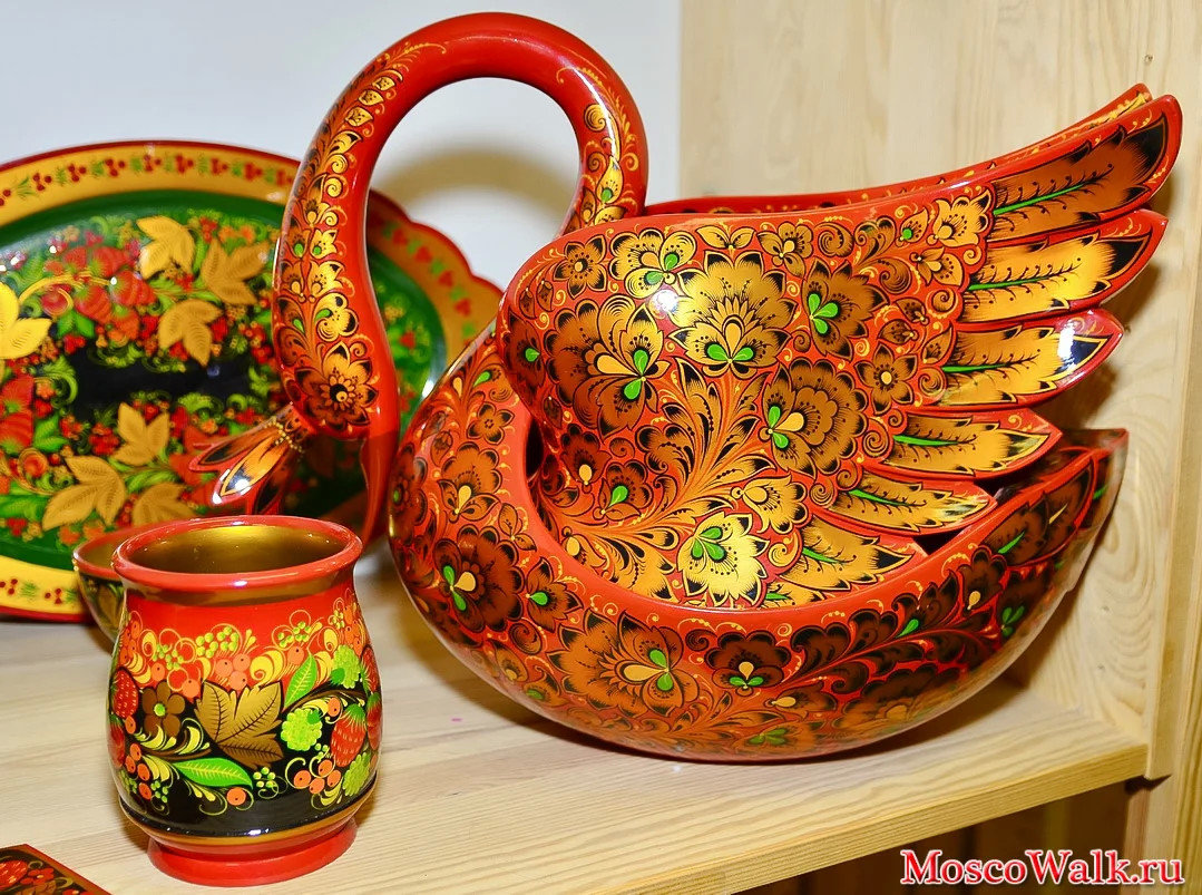 хохломская роспись фото
