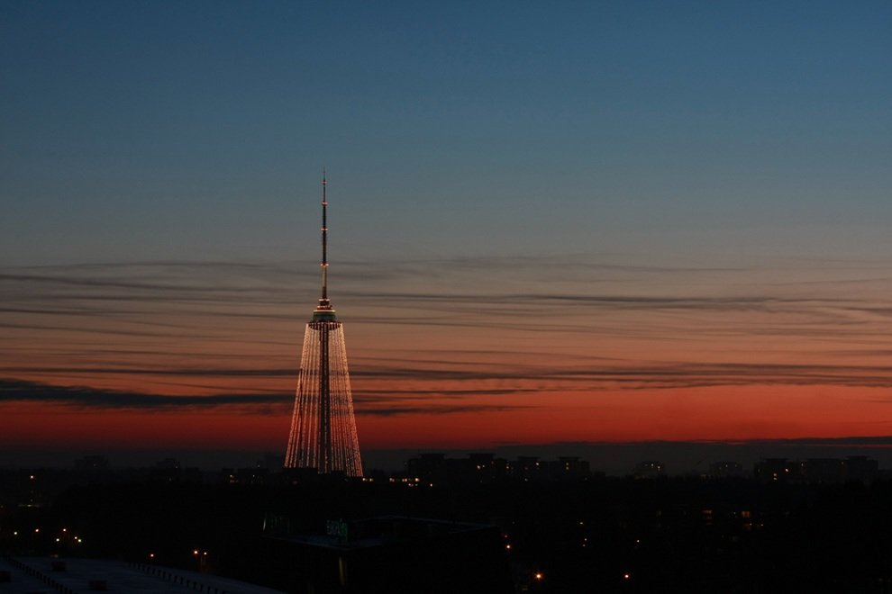 телевизионная башня фото