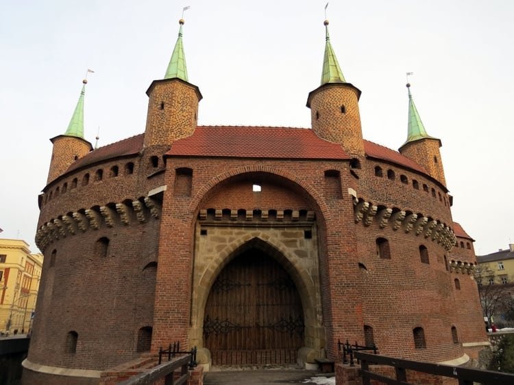 барбакан в кракове фото