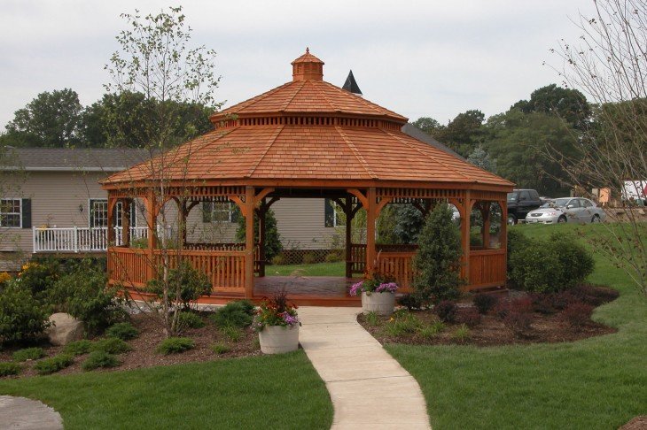 wooden gazebo беседки фото