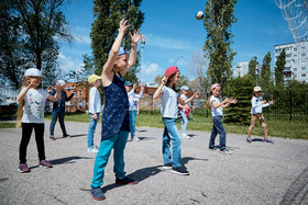 Фото 84. Летний лагерь - 2018. Подвижные игры на улице