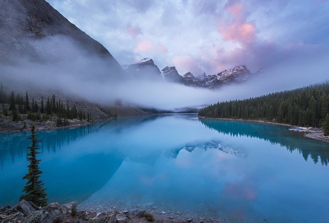 озеро морейн альберта канада фото