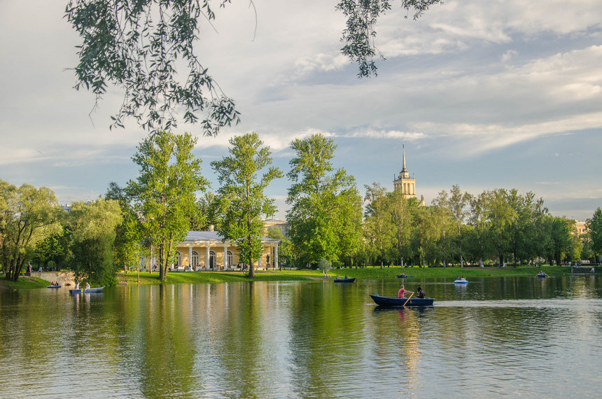 ольгин пруд в петергофе фото