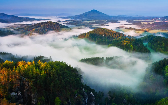 рельеф чехии фото