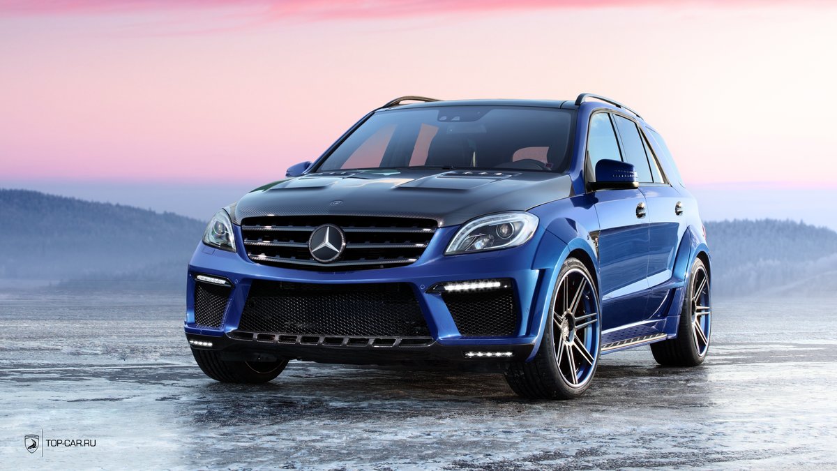 mercedes benz ml 63 amg фото
