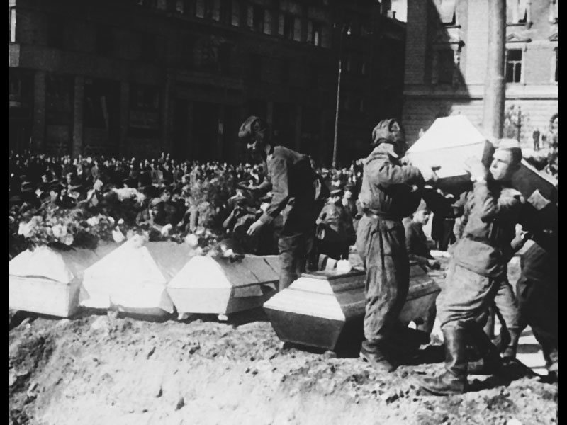 похороны погибших солдат в вов 1941-1945 фото