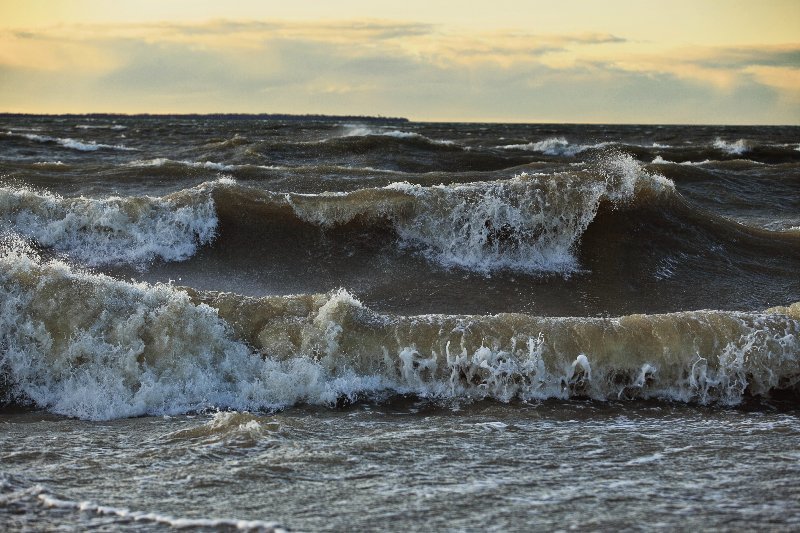 балтийское море волны фото