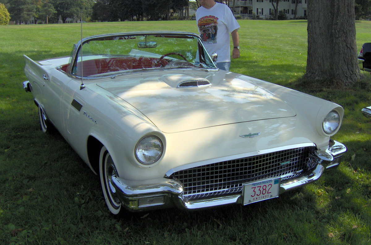 ford t bird 1957 фото