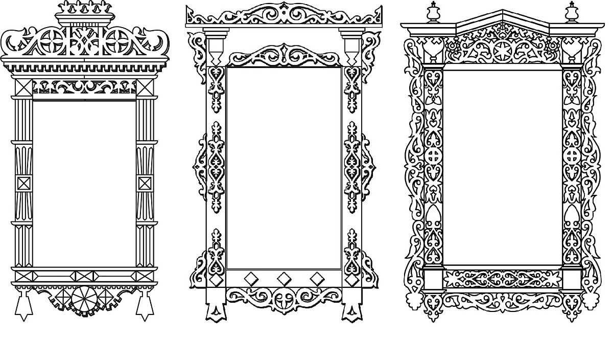 узоры наличников на окна деревянного дома