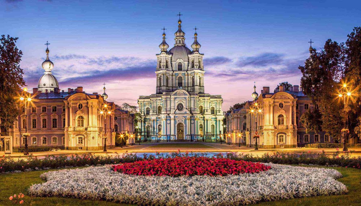 смольный собор в санкт петербурге фото
