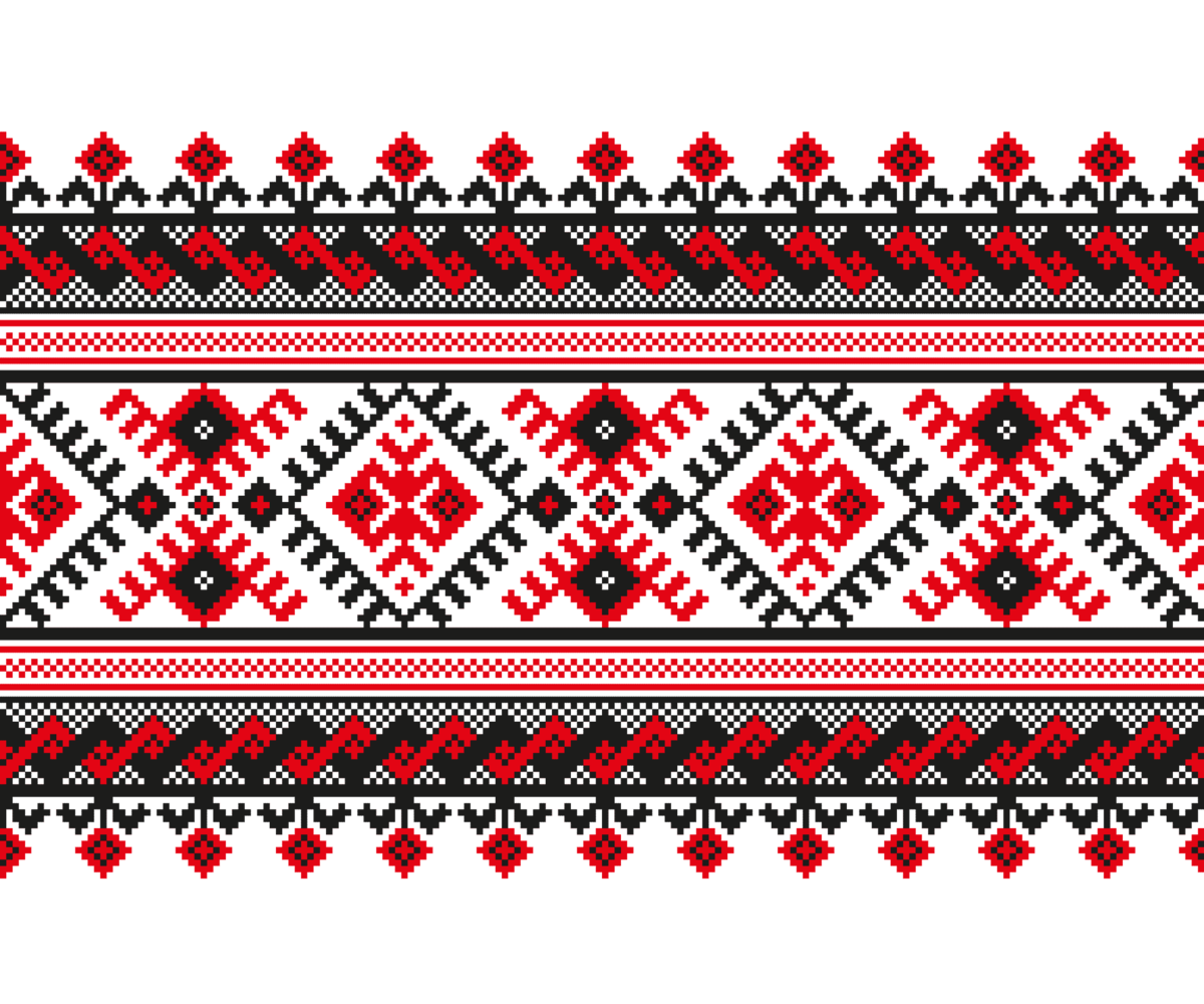 принт вышиванка картинка