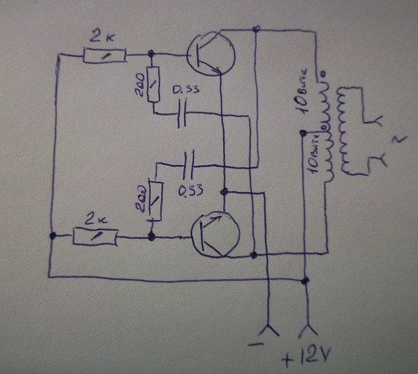 простой инвертор своими руками