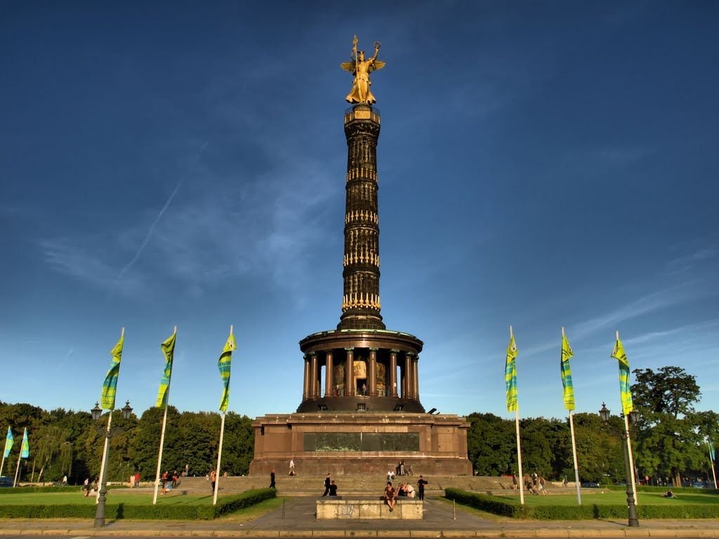 колонна победы в берлине фото