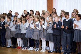 Фото 45. Линейка в 3-х и 4-х классах. Ноябрь, 2018