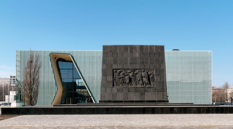 музей истории польских евреев в варшаве фото