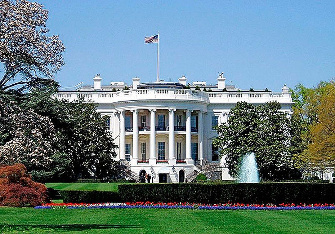 белый дом сша фото