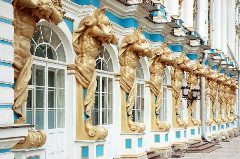 екатерининский дворец атланты санкт-петербург фото