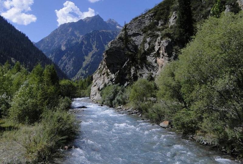 река иссык фото