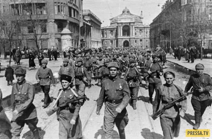освобождение одессы вов фото