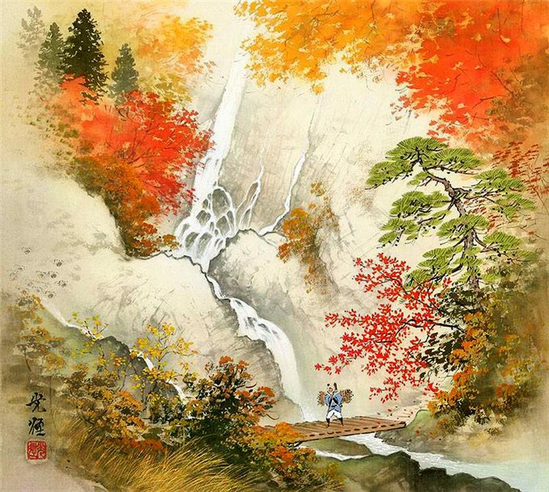 японский художник коукей кодзима япония живопись фото