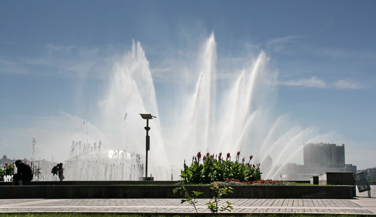парк горького москва фонтан фото