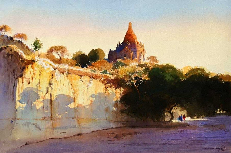 художник myoe win aung фото