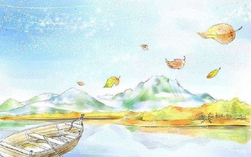 пейзажи рисунки фото