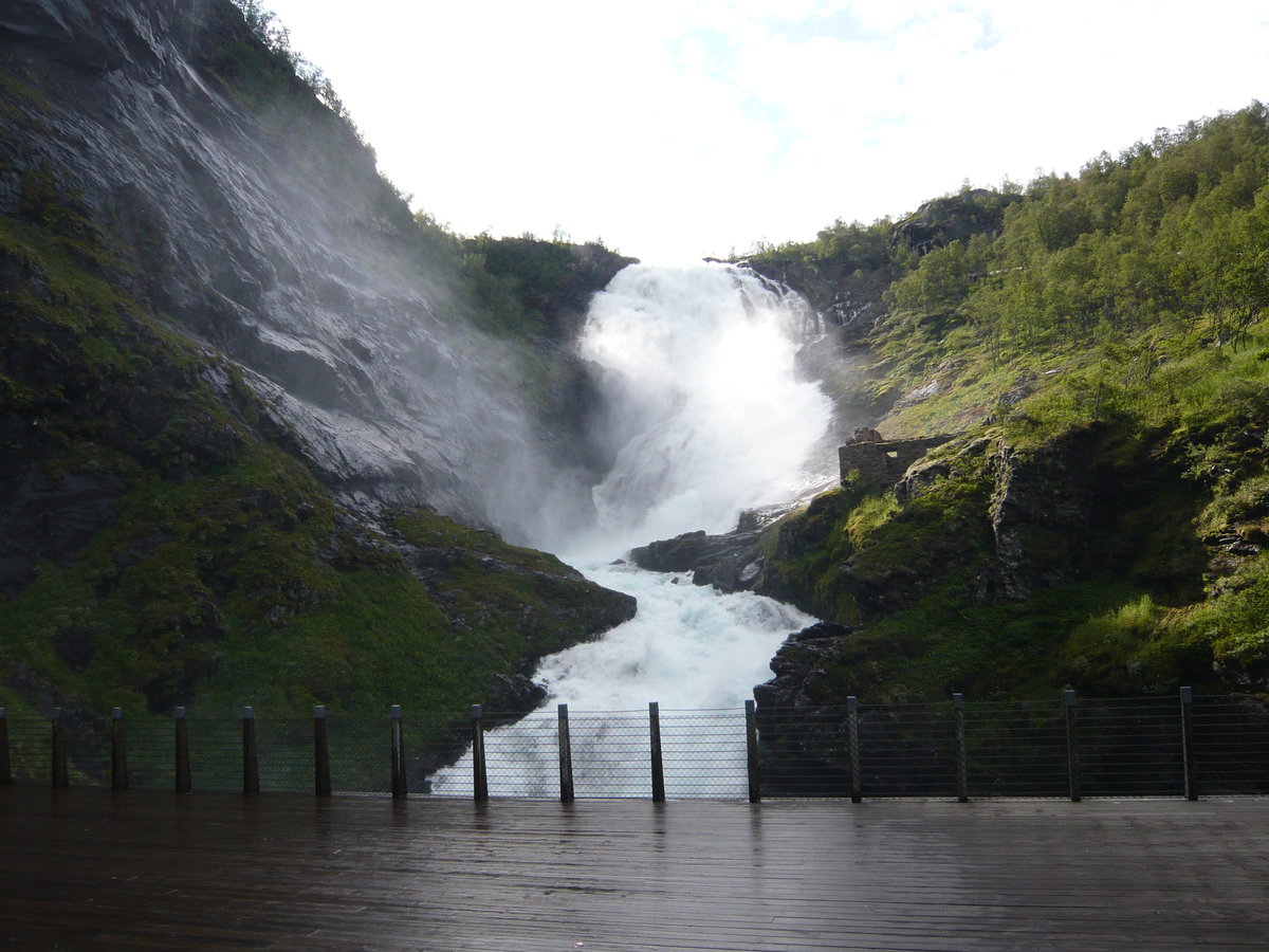 норвегия фломская железная дорога, водопад фото