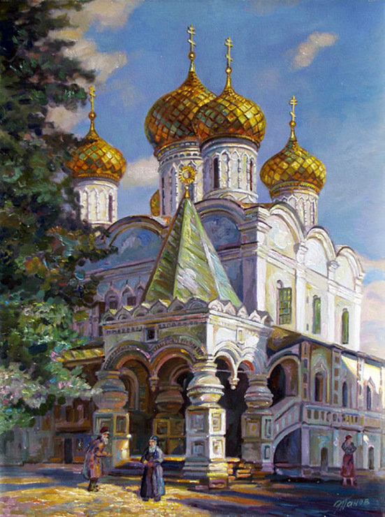 храмы россии живопись фото