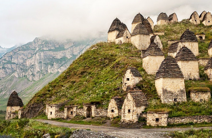 даргавс город мертвых фото