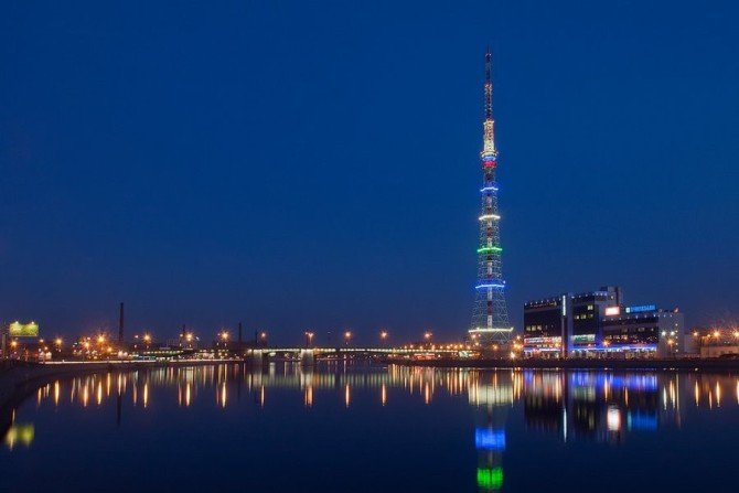 телебашня санкт петербург фото