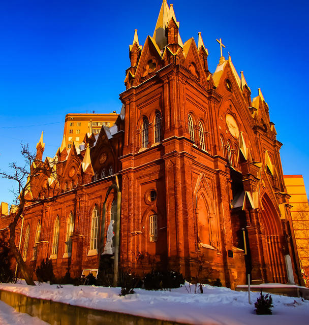 католический костел в курске фото