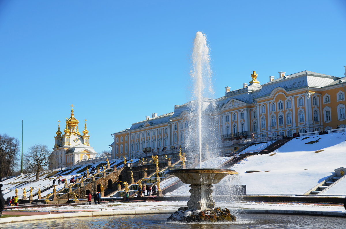 фонтаны в петергофе фото