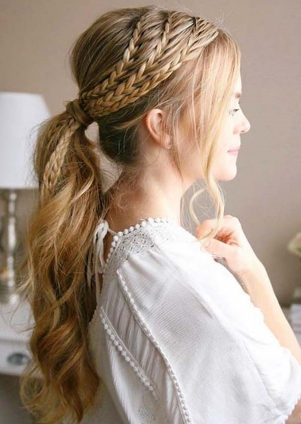 Prostye Pricheski Na Dlinnye Volosy V Domashnih Usloviyah Svoimi Rukami Dlya Zhenshin I Devochek Kartka Koristuvacha Irina U Yandeks Kolekciyah