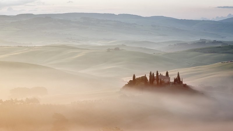 тоскана италия фото