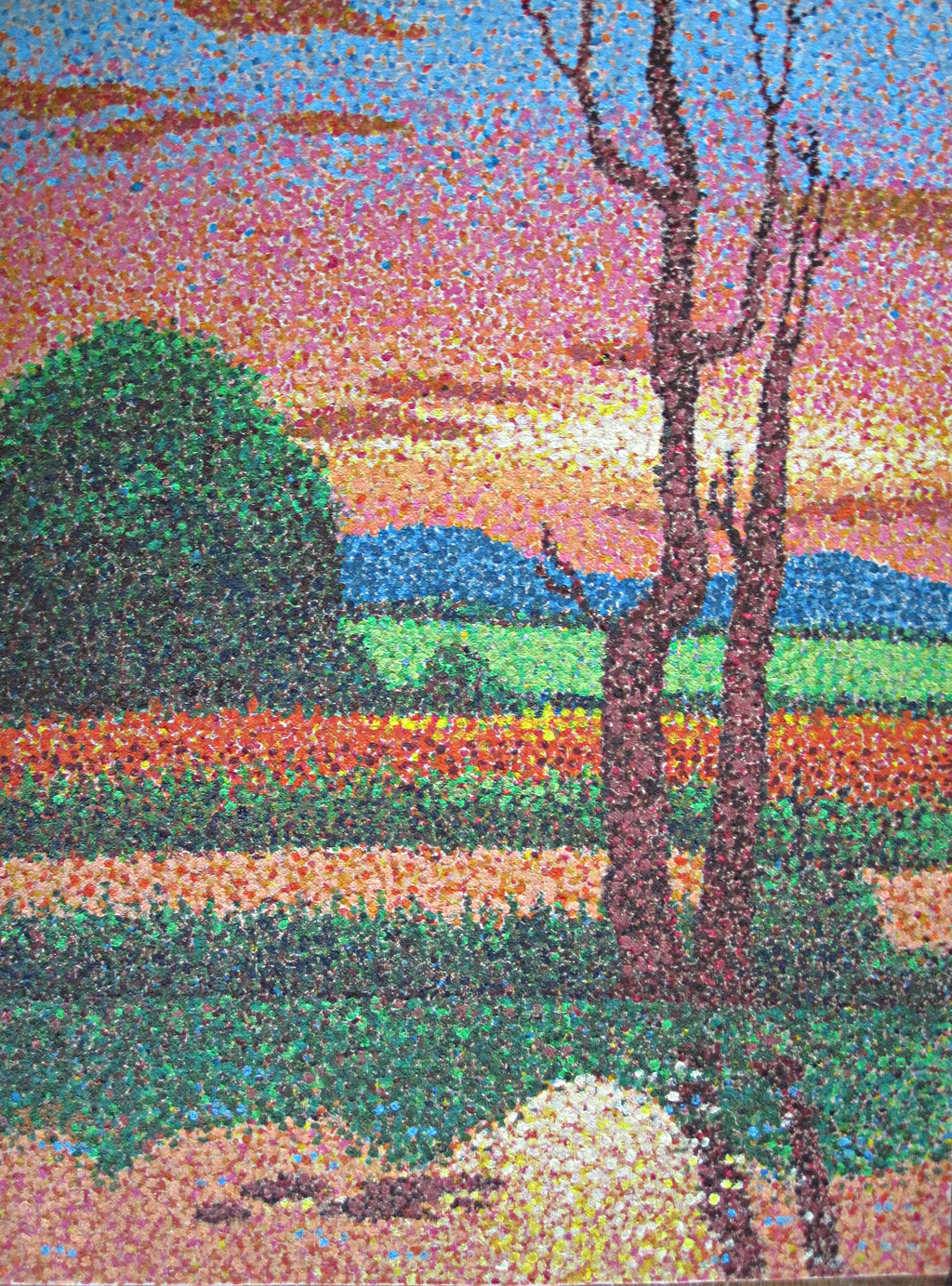 Easy Pointillism Paintings www.galleryhip.com - The Hippest 