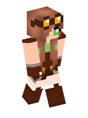 красивый скин для майнкрафт для девочек по нику 1.7.2 #6