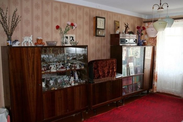 интерьер советских квартир фото