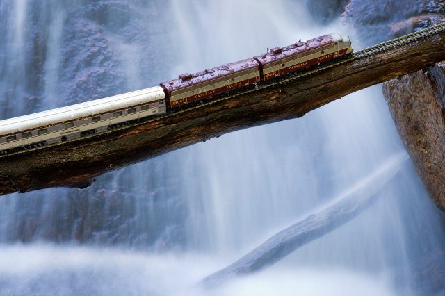 водопад фото