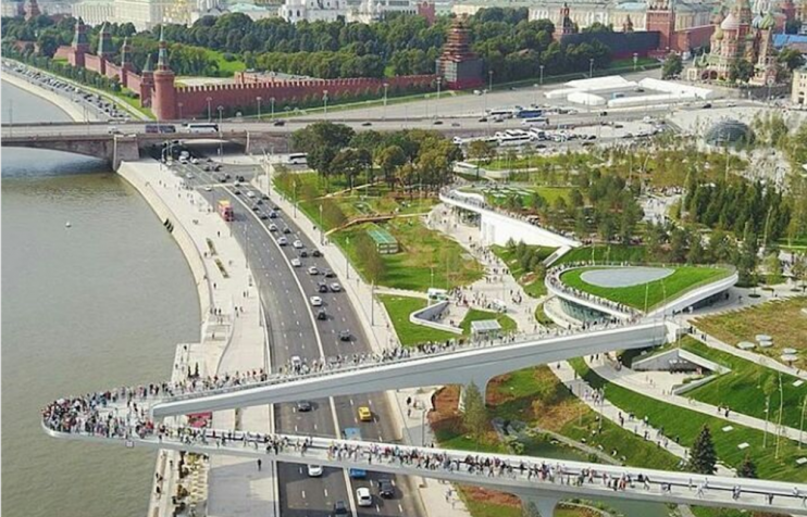 парк в москве зарядье фото