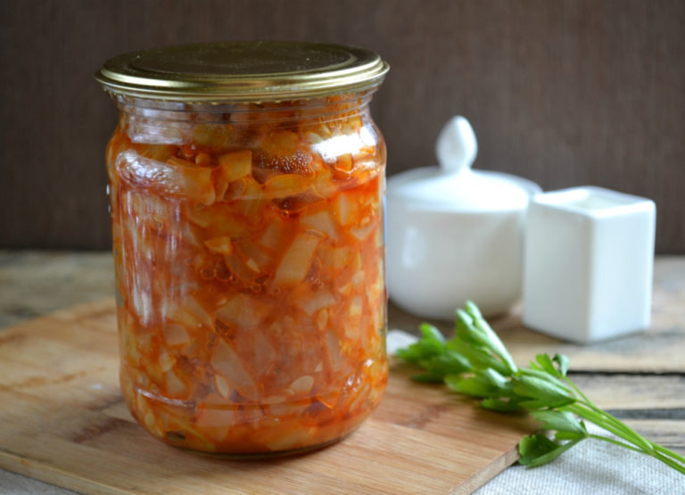 кабачковая икра на зиму фото