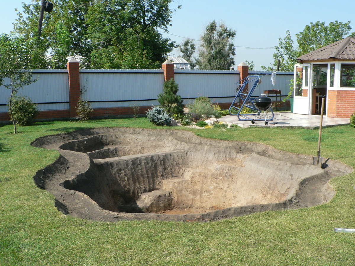 как сделать искусственный водоем